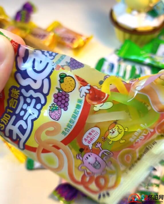 记忆中的五彩绳软糖，有多少人还记得这个？  第1张