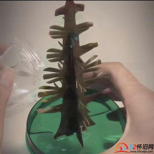 七彩魔法树，七彩圣诞树，童年怀旧种植玩具  第2张