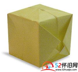 童年折过的纸气球折法图解 第2张