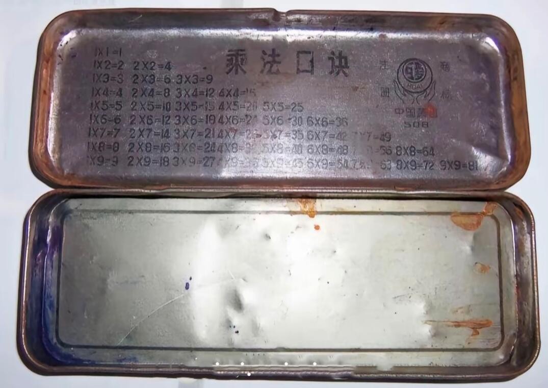 80年代怀旧小时候的文具盒  第1张