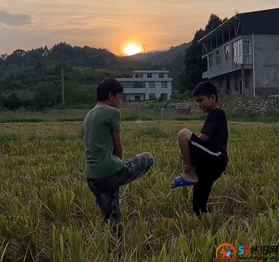 顶出来的童年时光：斗鸡，你玩过吗？  第1张
