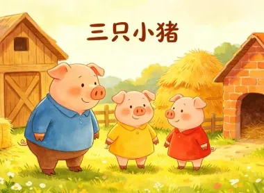 儿时记忆：三只小猪盖房子的故事