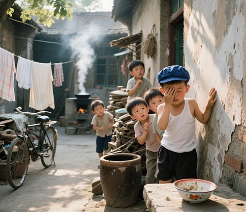藏在时光里的童年游戏​：捉迷藏